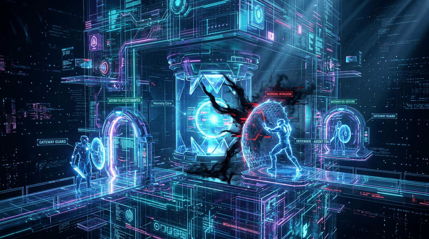 أمان الـ AI Agents في بيئة الإنتاج: الضوابط والمراقبة، Zero Trust، والدفاع ضد تسميم الذاكرة والهجمات على الأدوات